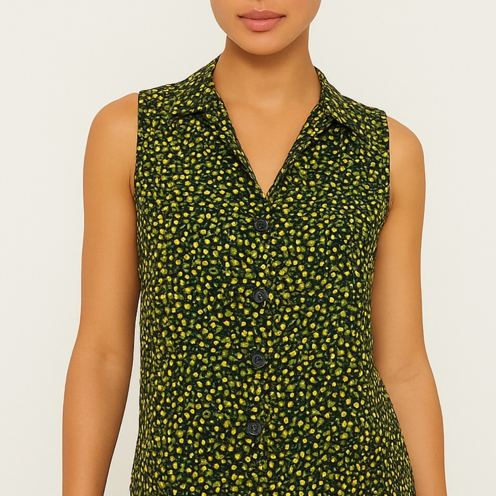 Lush Lemon Sleeveless Top